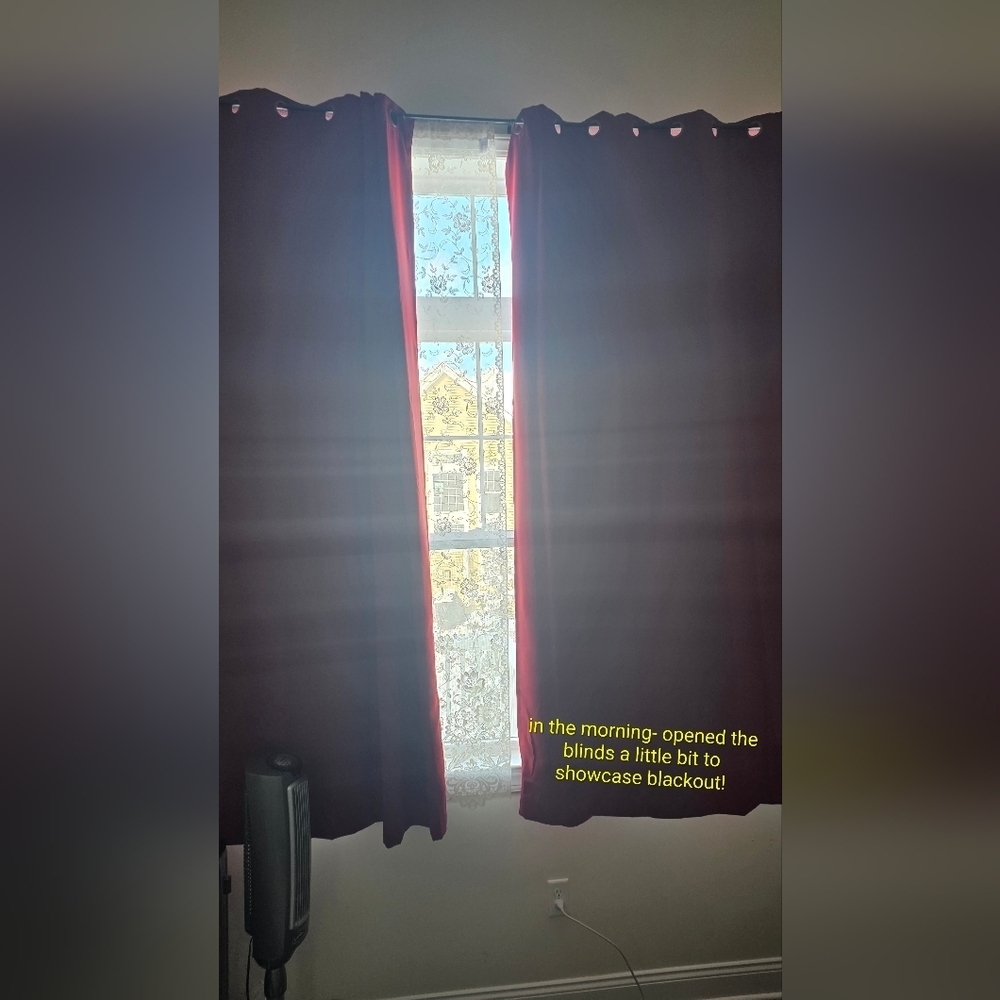 Best Home Fashion Wide Width Thermal Insulated Blackout Curtain - Antique Bronze - Picture 6 of 6
